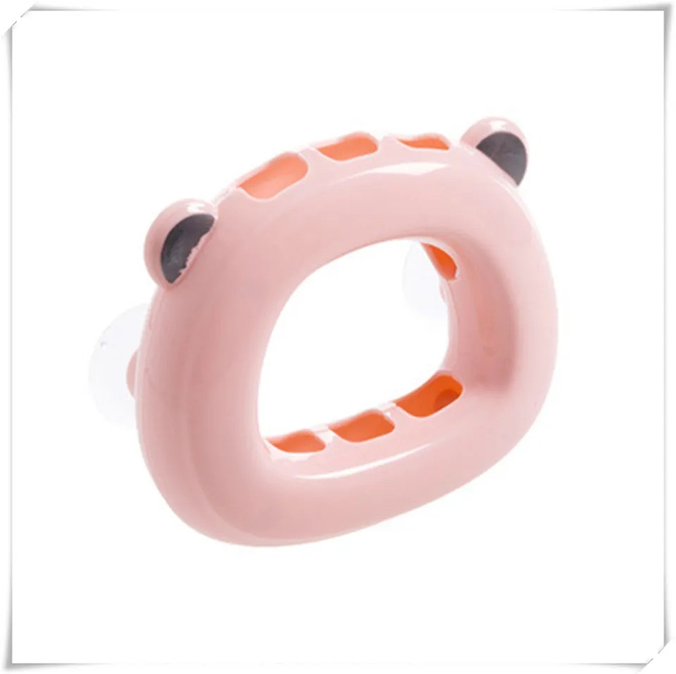 Bear pink MSJO держатель для зубной щетки, Настенный декор, держатель для зубной щетки, органайзер, подставка для бритвы, щетка для украшения дома, аксессуары для ванной комнаты - Цвет: Bear pink