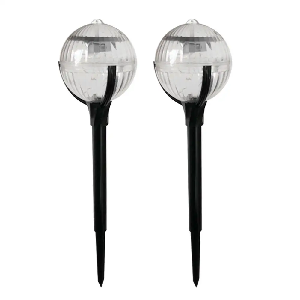 

2pcs Solar Powered Lawn Light Outdoor Decoration Lighting Innovative Garden Lamp Courtyard Light