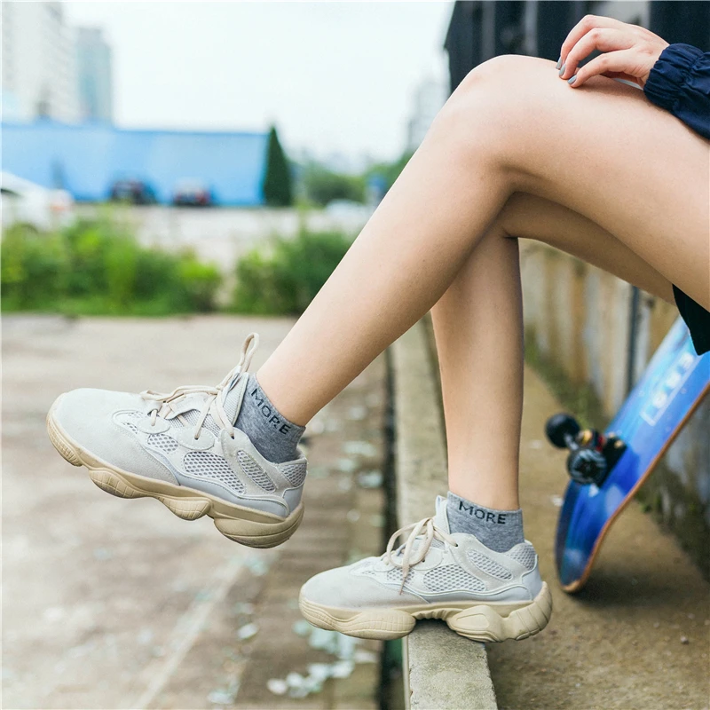 Новые смешные носки в виде мультяшной акулы милые Белые Носки с рисунком новинка