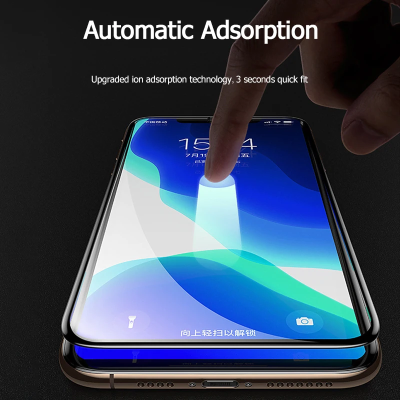 Benks 2 шт. VPRO закаленное стекло AGC для iphone 11 Pro X XS Max XR защита экрана 3D полноэкранная