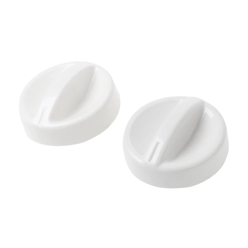 

2Pcs Universal Microwave Oven Plastic Spool Rotary Knob Timer Control Switch New