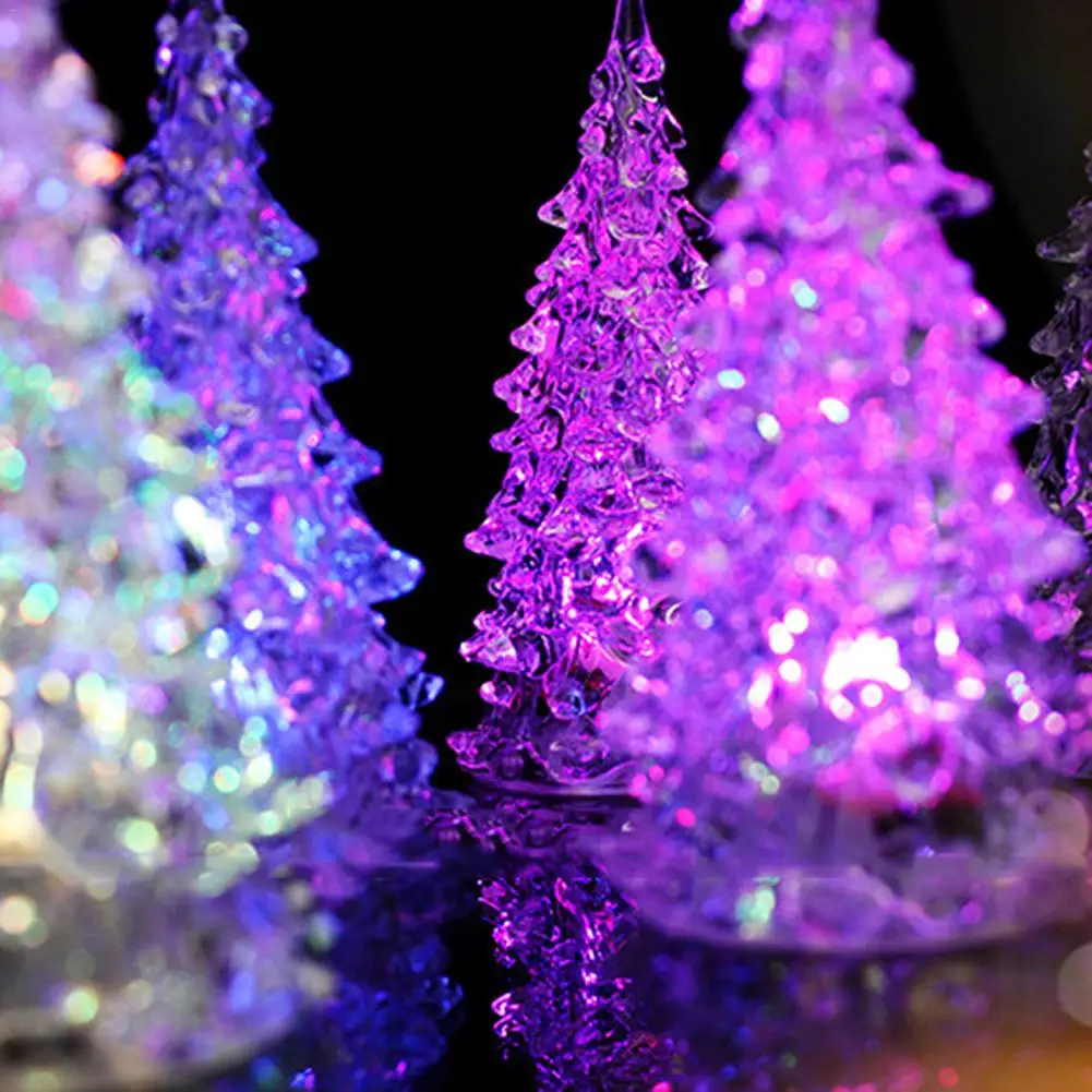 Новогоднее украшение Цвет Фул акрил с украшением в виде кристаллов Елочное