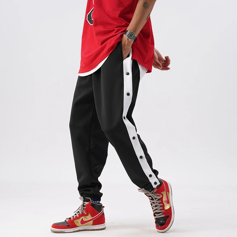 Мужские спортивные штаны для спортзала тренировочные в полоску тренировок