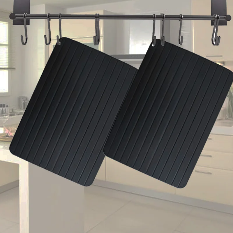 Практичный поднос для быстрого размораживания 3 размера прямоугольная пластина