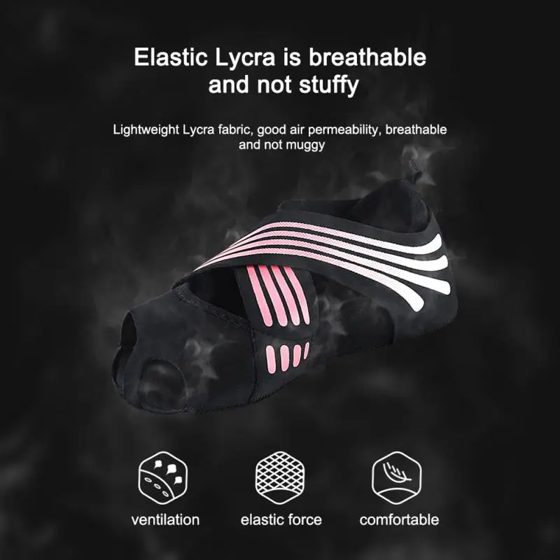 

Professional Gym Yoga Shoes Flat Anti-Slip Sole Ballet Fitness Dance Shoes Pilates Yoga Shoes Socks for Women Lady Gym Fitness