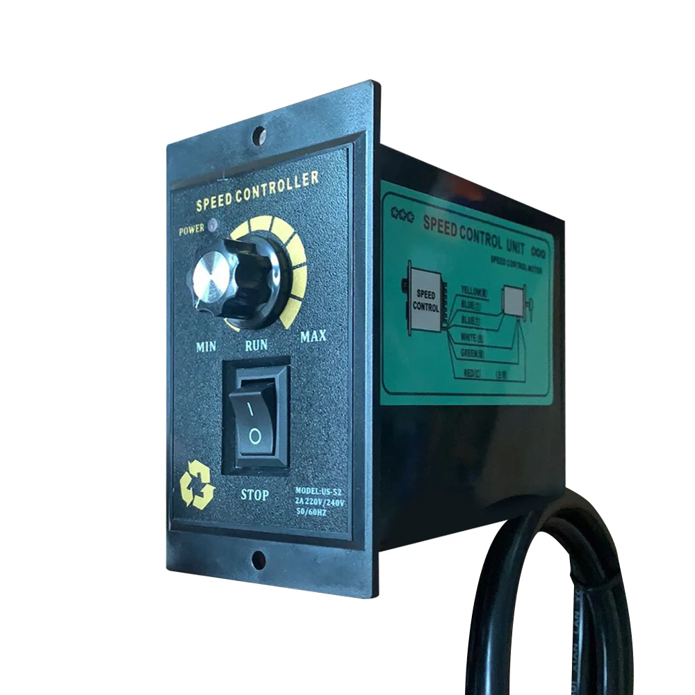 

400W AC 220V 50/60Hz US-52 Motor Speed Pinpoint Regulator Controller Motor Governor