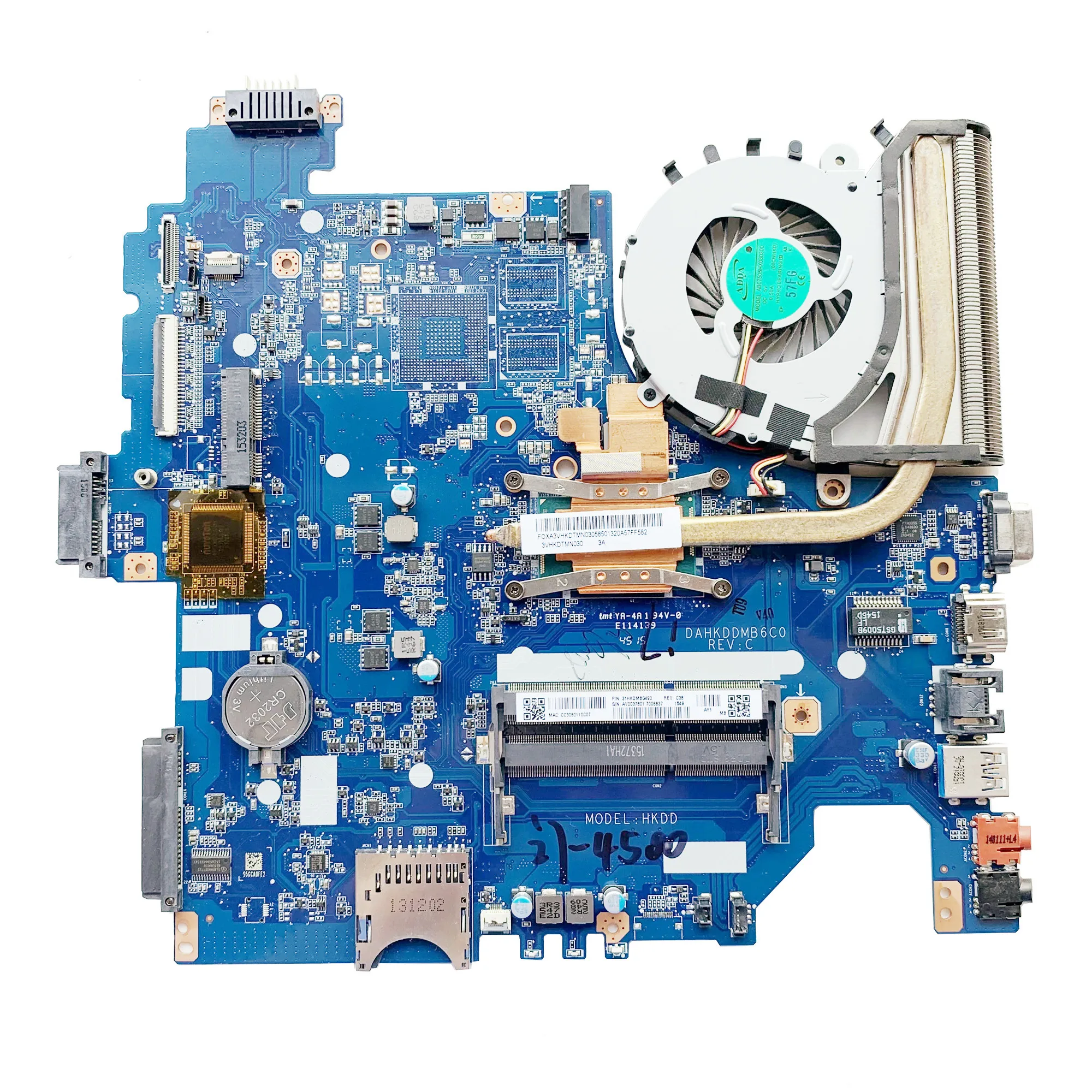 Для SONY SVF153 SVF153A1YW серии Материнская плата ноутбука DAHKDDMB6C0 с i7-4500u Процессор MB 100%