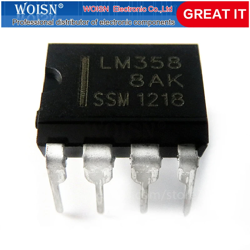 

50 шт. LM358P DIP8 LM358 DIP LM358N операционный усилитель новый оригинальный в наличии