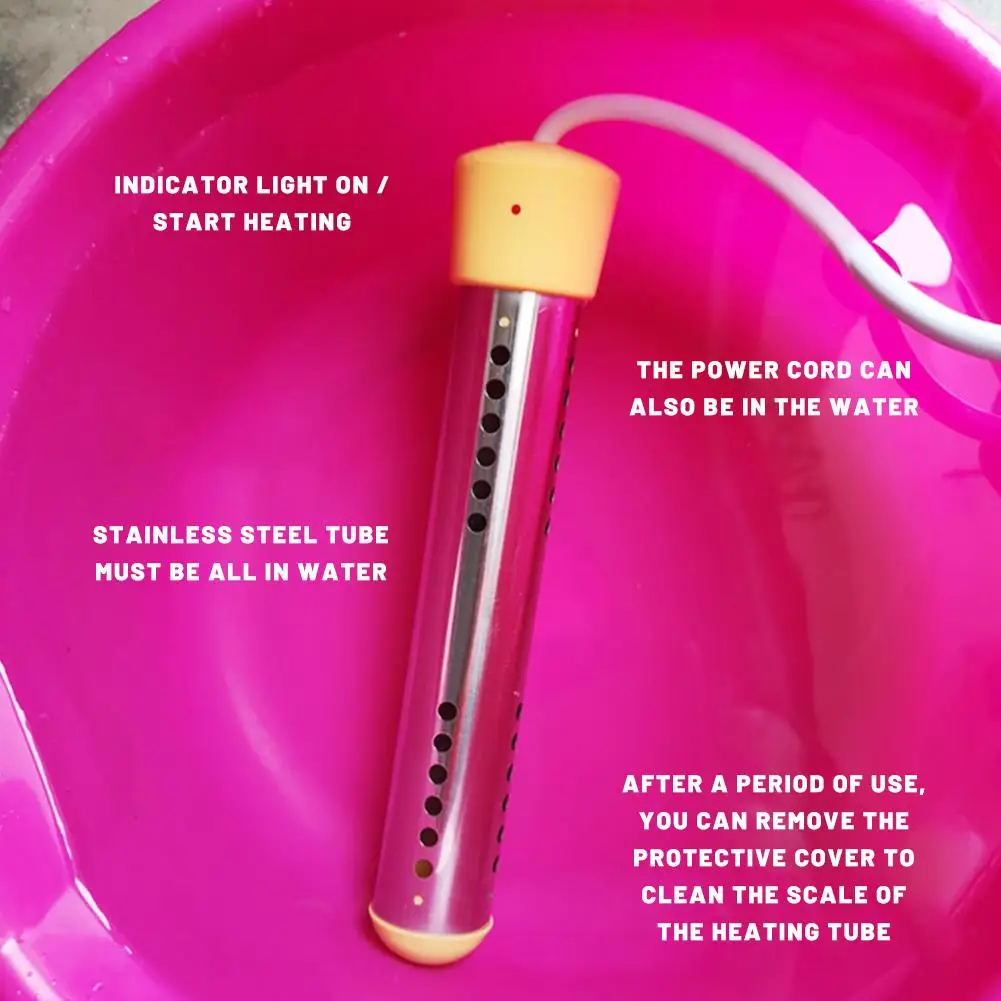 Подвесной погружной электрический водонагреватель 3000 Вт бойлер для ванной