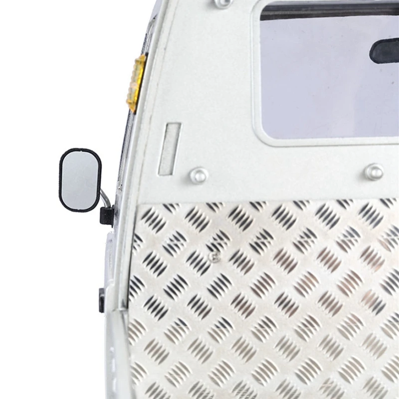 

1 Set Car Metal Rear Compartment Decoration Plate Back Anti-Skid Plate & 1 Pcs Car Chassis Armor Axle Protector Plate