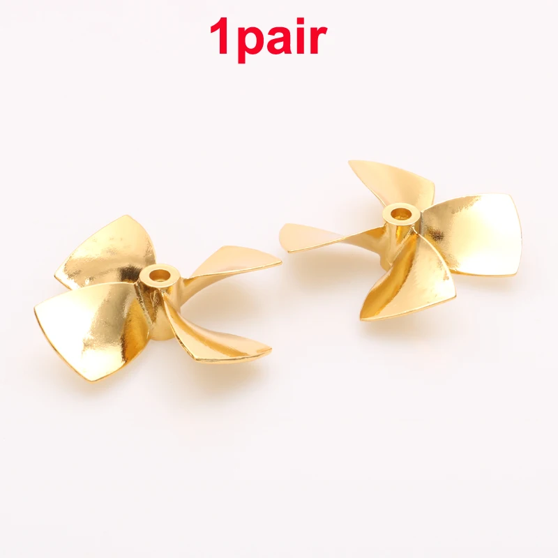 1 пара diy модель лодки 4 лопасти п