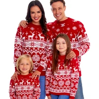 mens womens kids family parent child clothes christmas jumper unisex ladies xmas knit sweater novelty matching outfits