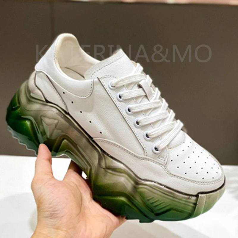 

Новинка 2021, повседневная спортивная обувь для дам и девушек, кожаная уличная женская спортивная модная искусственная кожа с круглым носком