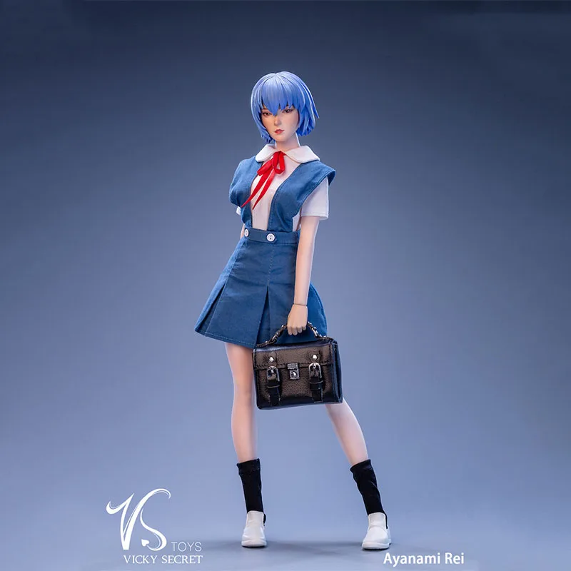 

VSTOYS 21XG81 1/6 Girl Cute Head Sculpt School Uniform Bag Accessories Fit 12" Tbleague PH Action Figure Body