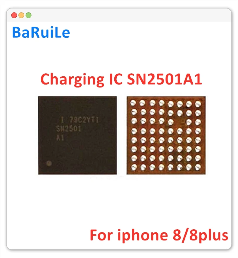 BaRuiLe 10 шт. U3300 SN2501 для iphone 8 plus X зарядка/зарядное устройство USB tiбрис 2 SN2501A1 IC чип