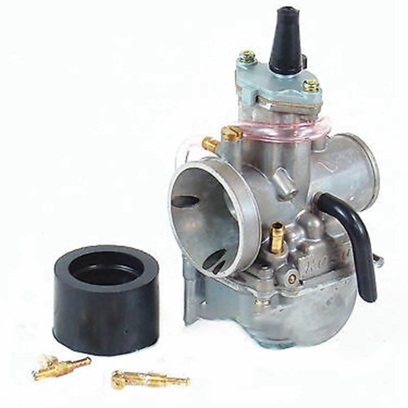 

Motorcycle Carburetor PWK32mm Carburetor with Nozzle for Scooter ATV Motorcycle Honda Suzuki Yamaha Kawasaki KTM