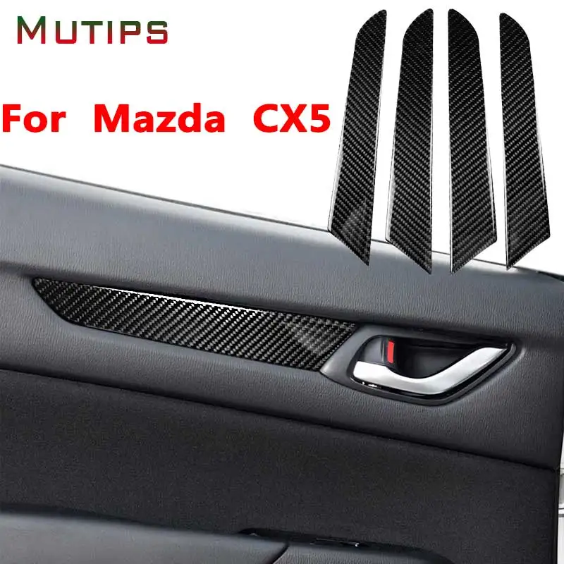 Mutips автомобиля внутренняя дверная ручка газа Обложка 4 шт./компл. отделкой из