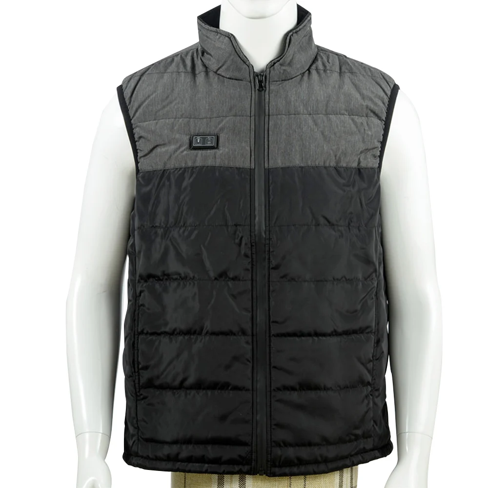 Double Control Winter Thermal Heated Jacket Men Women Couple Smart Electric Heating Vest Outdoor Hunting Body Warmer | Спорт и
