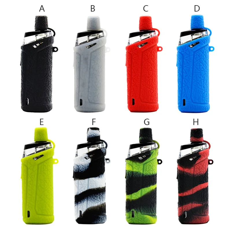 Silicone case for Target pm80 pod mod vape kit texture skin protective rubber sleeve wrap shield cover 5pcs | Электроника