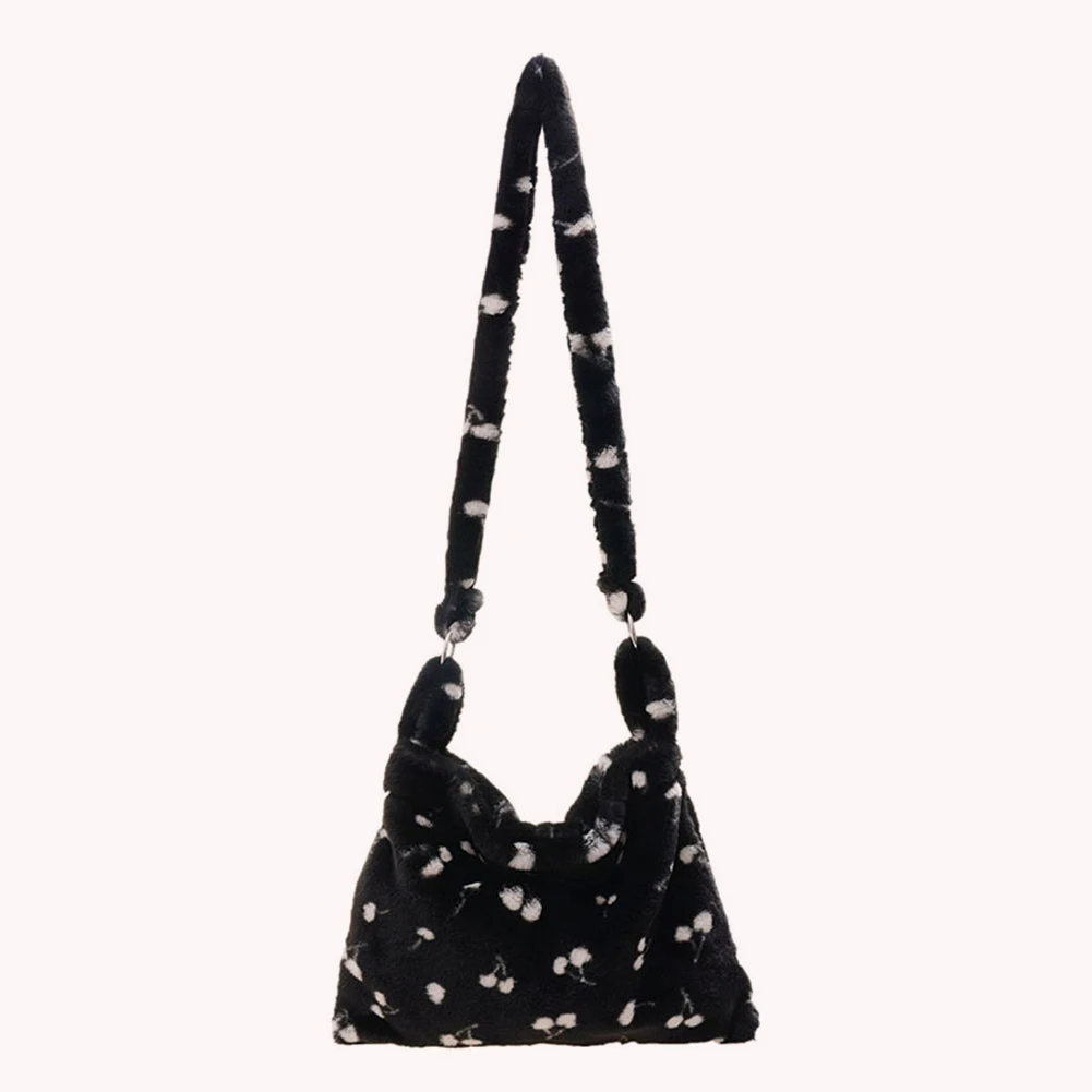 

Женская плюшевая поясная сумка, модные сумки через плечо с леопардовым принтом, зимний мягкий мессенджер на плечо, Повседневная нагрудная с...