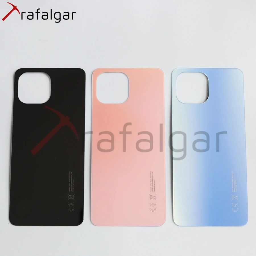 Оригинальная Новинка для Xiaomi Mi 11 Lite задняя крышка батарейного отсека стеклянная