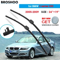 car wiper blade for bmw 3 series e90 2419 2005 2009 auto windscreen windshield wipers blade window wash car equipped side pin