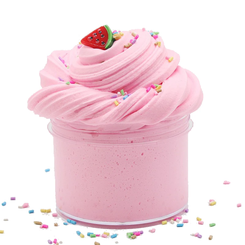 200 мл Пластилин пушистый пенопласт слизистый антистресс амулеты хлопок слизь