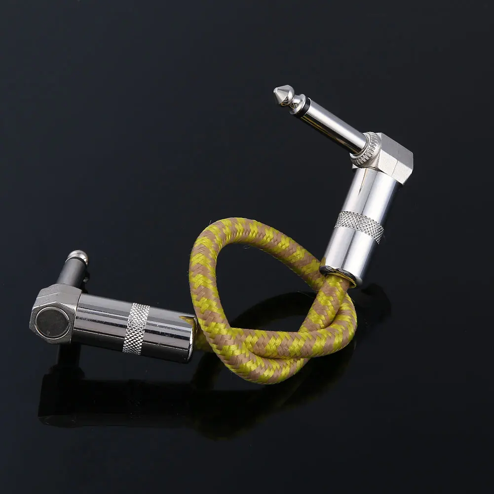 Усилитель шнура Кабель педаль эффект гитары патч провод 27 5 см подключение