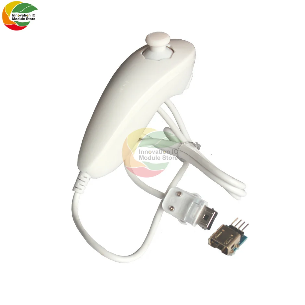 

Комплект контроллера Nunchuk, Женский разветвитель для спортивных игр Nunchuk для Arduino, подходит для Nintendo Wii/Wii Mini/Wii U
