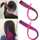 Прямые накладные волосы TALANG с эффектом омбре, 38 цветов