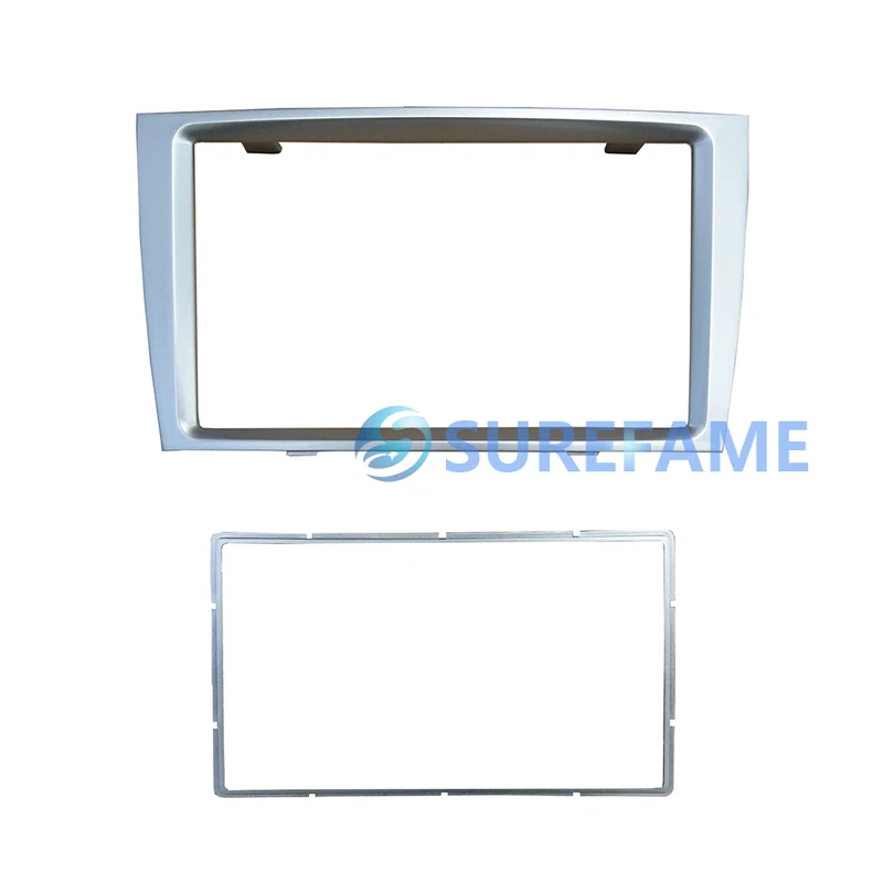 Двойная Din Автомобильная радиопанель для Peugeot 308 2007 2013 408 2011 + DVD стерео Fascia Facia Dash Kit