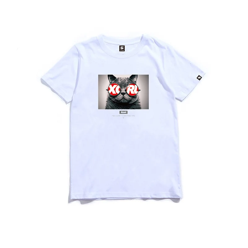 

Funny anime print plus size men's and women's short-sleeved hip-hop cotton T-shirt O-neck summer Japanese men's and women's casu