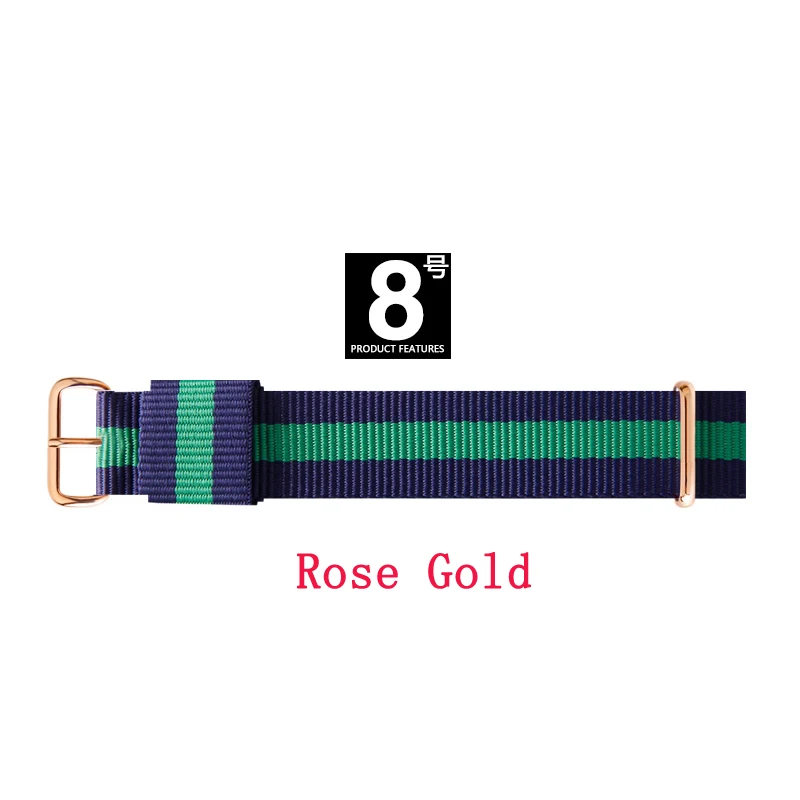 Топ Бренд Качество роскошные женские часы 18 мм 20 мм нейлон серебро розовое золото любителей для мужчин женщин ремешок подарок Relogio Feminino