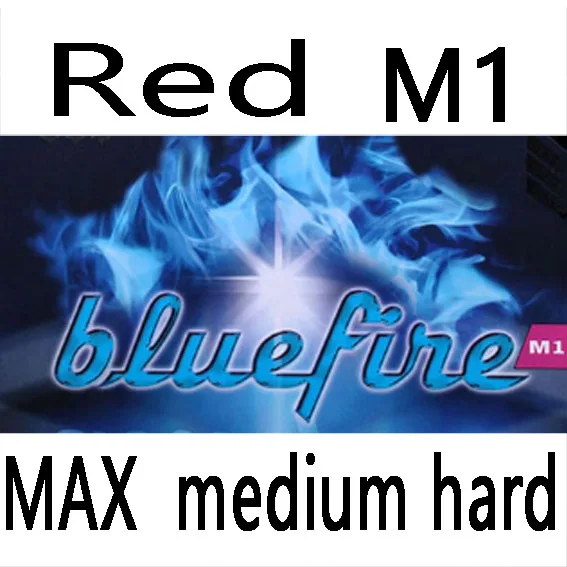 M1 Red MAX MH Donic Original Blue fire M1/M2/M3 синяя губка для настольного тенниса, резиновые, сильные прыщи для пинг-понга - Цвет: M1 Red MAX MH