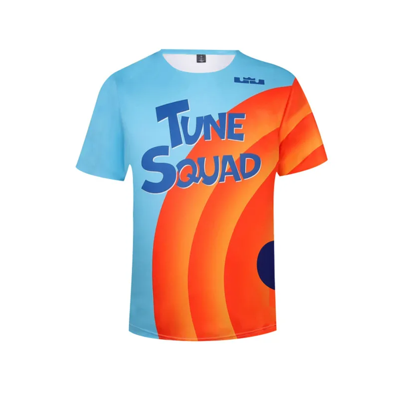 

Space Jam 2 Basketball Jersey James Cosplay Tune Squad Shirt Vest Shorts Summer Men Woman Boys Girls Trendy New Sports Suit