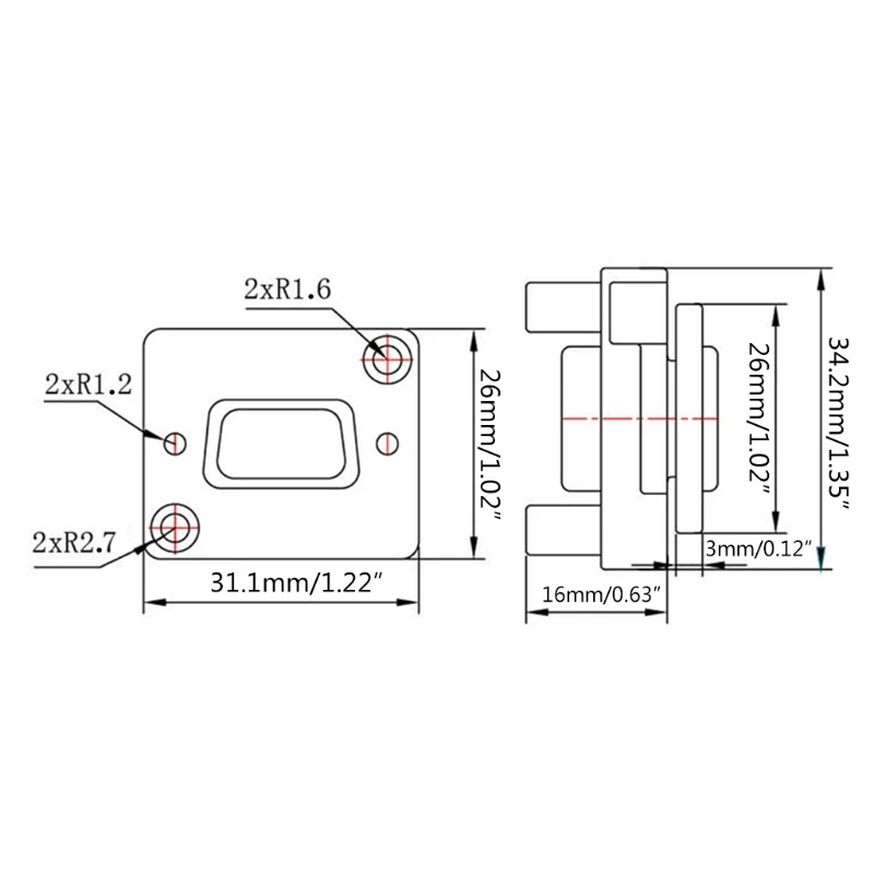 

DB15 data cable connector plug VGA Plug Panel mounting D type connector 3 row 15pin port socket female adapter