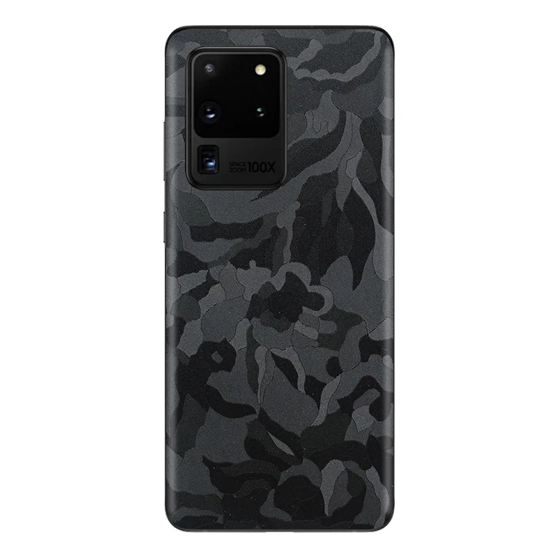Черная камуфляжная пленка для Samsung Galaxy S10/S10 Plus/S10E/S20/S20 Plus/S20 Ultra | Мобильные телефоны