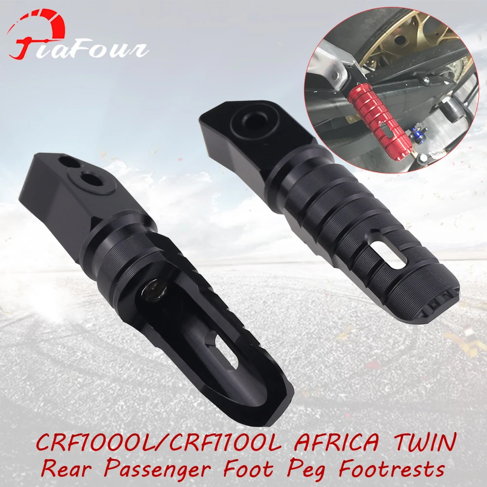 

Fit For CRF1000L/CRF1100L AFRICA TWIN/ADVENTURE SPORTS Footrests Footpegs Foot Rests Pegs Rear Pedals Set Parts