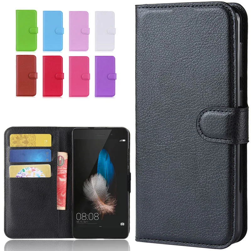 Чехол P8 Mini для huawei кожаный чехол кошелек флип Lite P8Lite 2017 телефона 2016