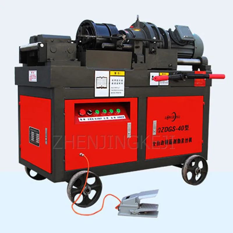 

7.5KW Rebar Thread Rolling Machine Threading Machine Fully Automatic Peeling Straight Thread Stripping Equipment Building Tools