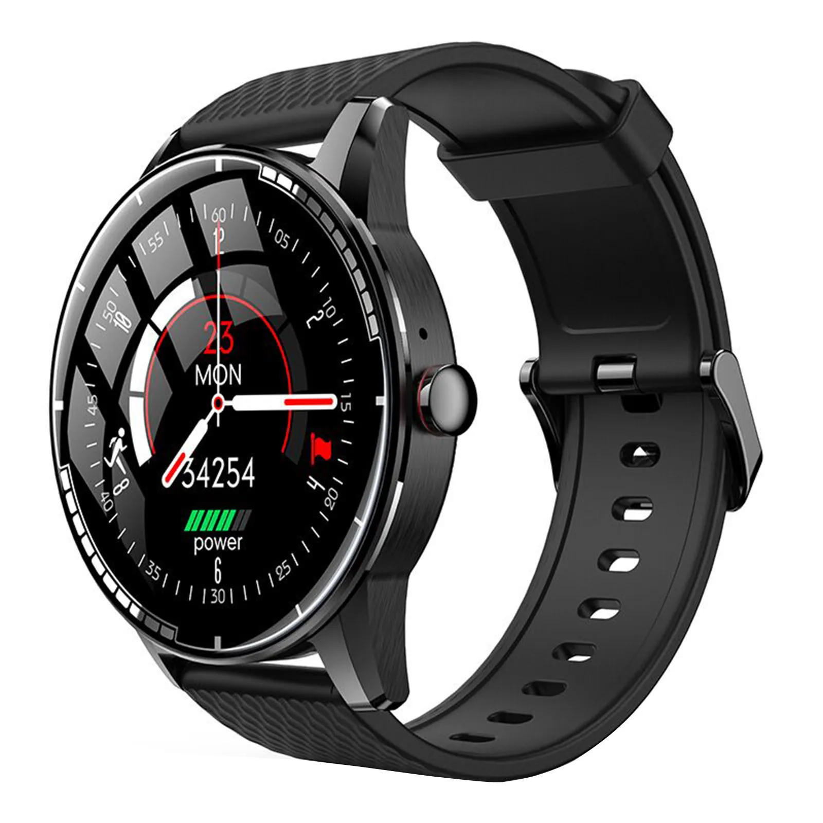 Best Price Watch Full Touch-Round Screen Zinc-Alloy Case Sports 1.28Inch Smart watch For Android smart bluetooth call bluetooth music clock