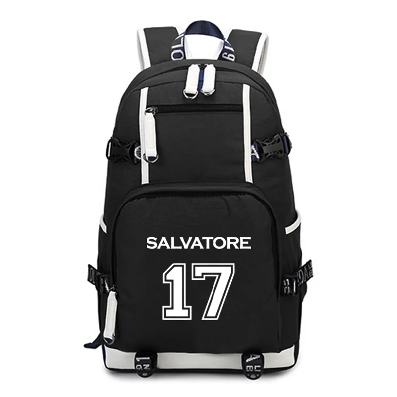 

New The Vampire Diaries Backpack Teens Boys Girls Men Women Bags Fashion Casual High Quality Practicality Shoulders Bags