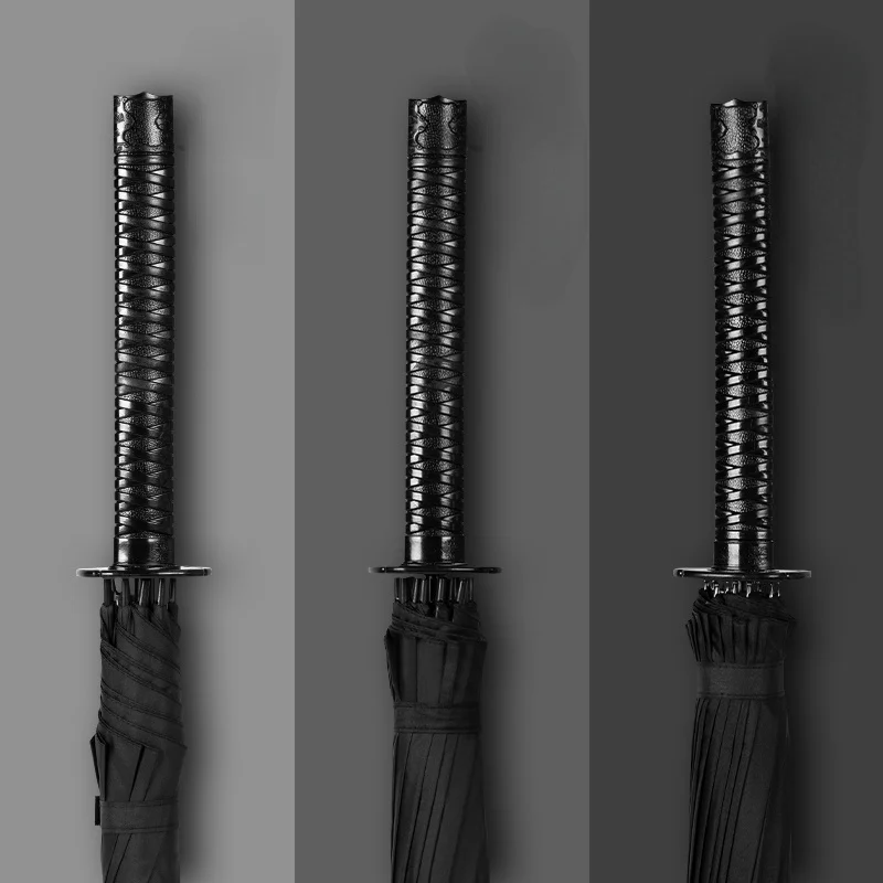 

Katana Sword Umbrella Uv Protection Long Handle Large Windproof Umbrella Business Adult Sombrilla Playa Rain Gear BD50UU