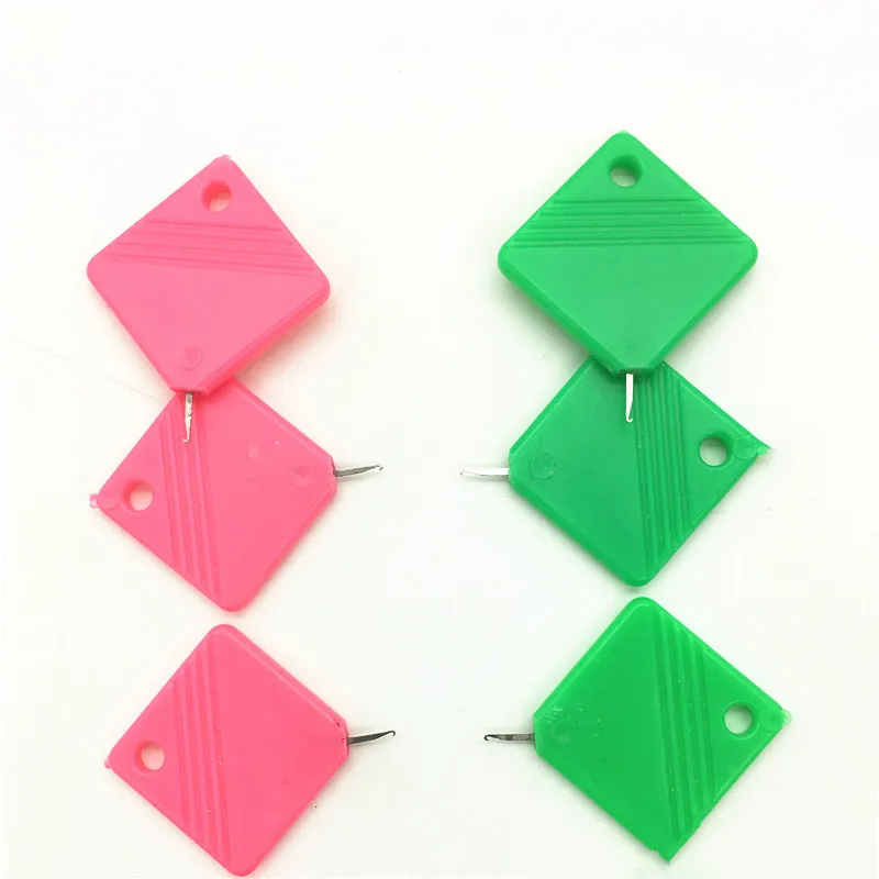 Автоматический считыватель игл 10 шт. инструмент для вставки цветных пластиковых