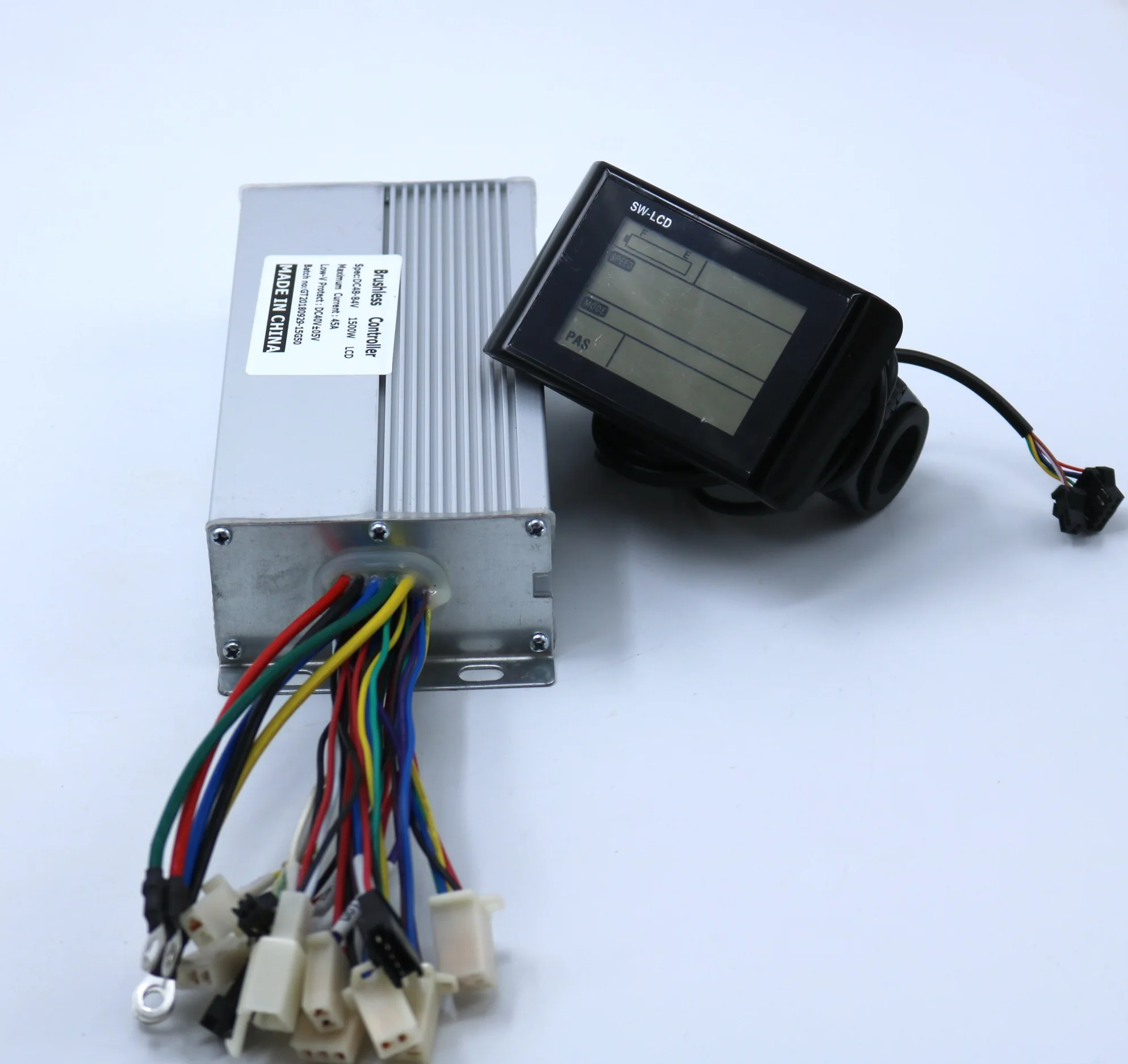 Контроллер электровелосипеда 48 60V1500W с ЖК дисплеем SW900|Аксессуары| |