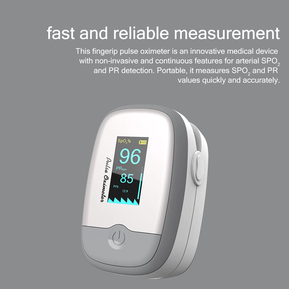 Пульсоксиметр на кончик пальца SPO2 PR кислород в крови |