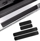 Полоса на порог автомобиля, защитная пленка из углеродного волокна, наклейки, чехол для FORD Focus Fiesta EXPLORER ECOSPORT Escort Fusion PUMA EDGE