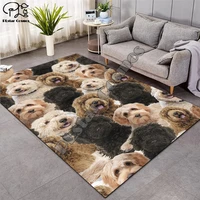 dogcat carpet nordic rug soft flannel 3d printed rugs parlor mat area rugs anti slip large carpet rug living room decor d 001