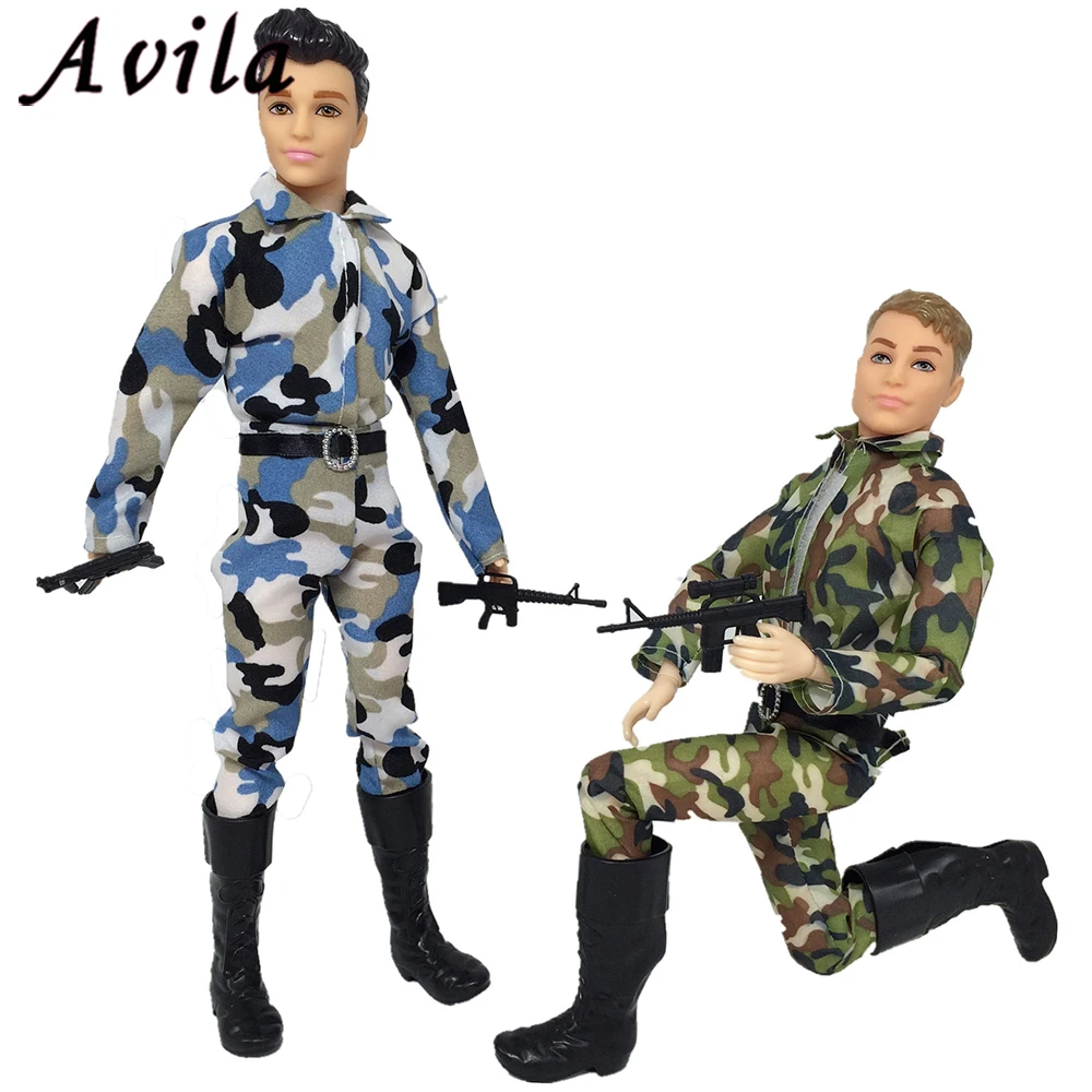 Кукольная одежда для специальных воинов и солдат 32 см|Куклы| |