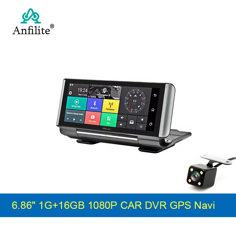 Anfilite 4G ADAS dashcam зеркало заднего вида DVR 1080P Dash камера Android gps навигация ночное видение двойной объектив Автомобильный видеорегистратор
